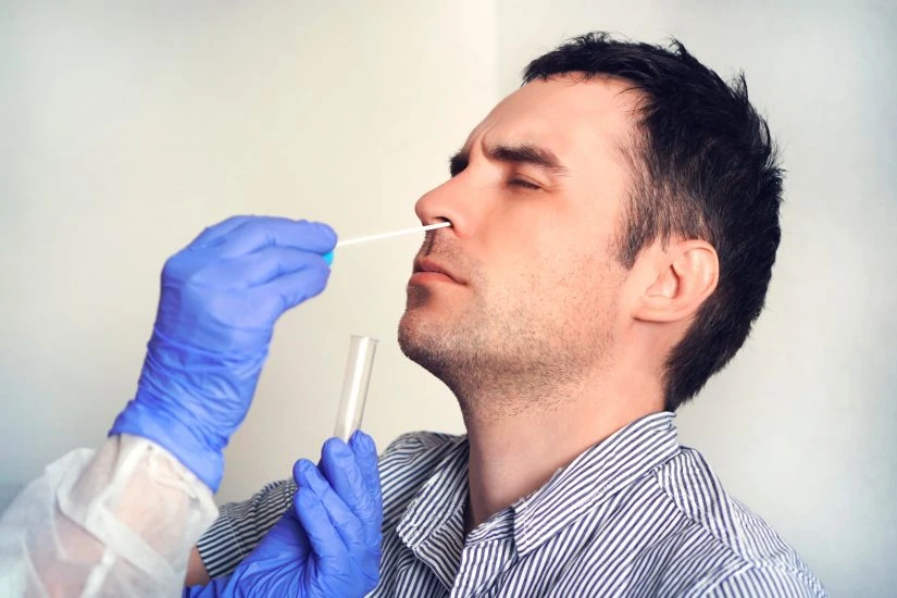 Deep Nasal Swab